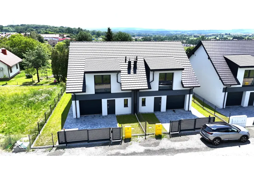 krakowski, Wielka Wieś, Modlnica, Widokowa, Ostatnie domy z tarasem – Modlnica pod Krakowem