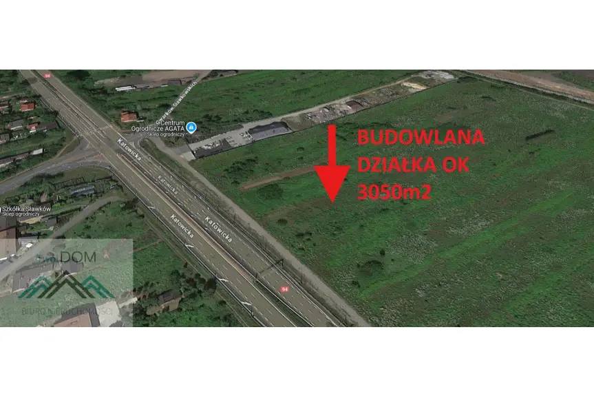 będziński, Sławków, Działka przy DK 94